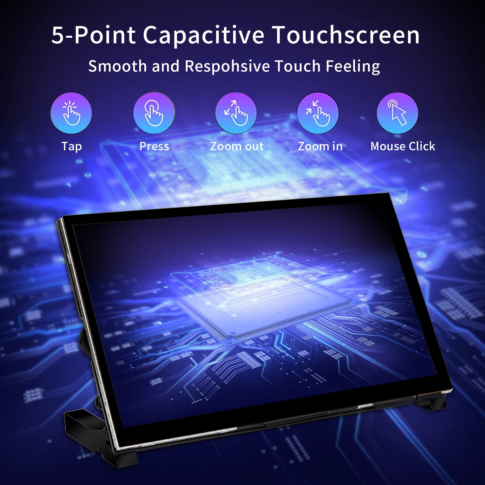 ディスプレイ WIMAXIT Portable Monitor Amazon.com: WIMAXIT Raspberry Pi Touchscreen Monitor- 7